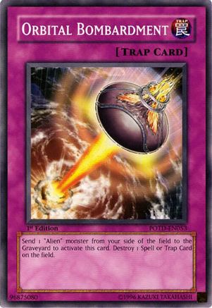 Orbital Bombardment (POTD-EN053) - Power of the Duelist Unlimited
