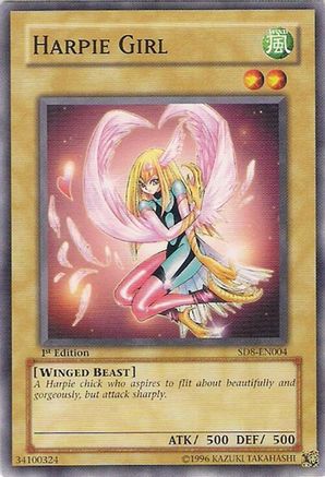 Harpie Girl (SD8-EN004) - Structure Deck: Lord of the Storm Unlimited
