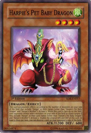 Harpie's Pet Baby Dragon (SD8-EN017) - Structure Deck: Lord of the Storm Unlimited