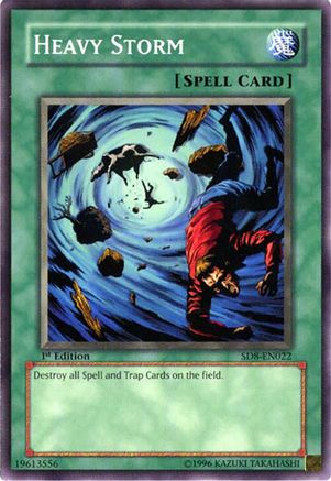 Heavy Storm (SD8-EN022) - Structure Deck: Lord of the Storm Unlimited