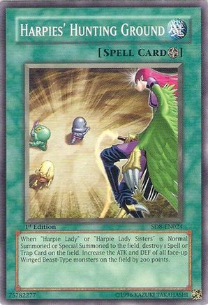 Harpies' Hunting Ground (SD8-EN024) - Structure Deck: Lord of the Storm Unlimited