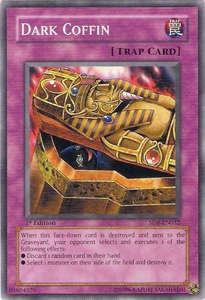 Dark Coffin (SD8-EN032) - Structure Deck: Lord of the Storm 1st Edition