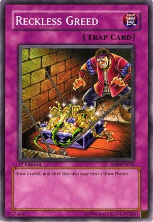 Reckless Greed (SD8-EN033) - Structure Deck: Lord of the Storm Unlimited