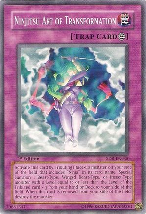 Ninjitsu Art of Transformation (SD8-EN035) - Structure Deck: Lord of the Storm Unlimited