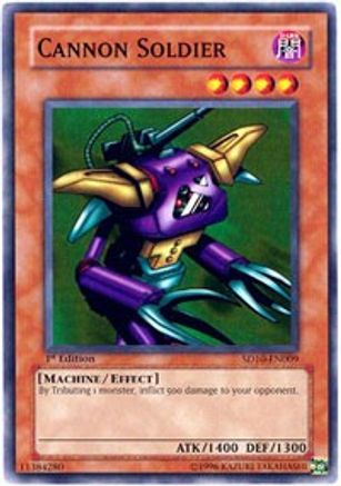 Cannon Soldier (SD10-EN009) - Structure Deck: Machine Re-Volt Unlimited