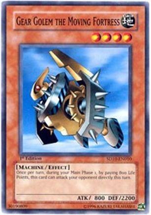 Gear Golem the Moving Fortress (SD10-EN010) - Structure Deck: Machine Re-Volt Unlimited