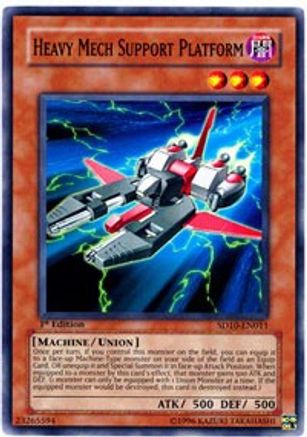 Heavy Mech Support Platform (SD10-EN011) - Structure Deck: Machine Re-Volt Unlimited