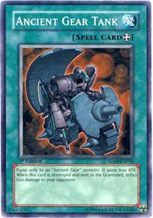 Ancient Gear Tank (SD10-EN018) - Structure Deck: Machine Re-Volt Unlimited
