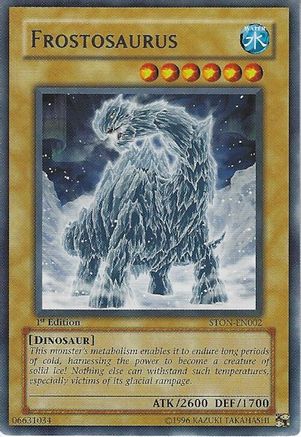 Frostosaurus (STON-EN002) - Strike of Neos 1st Edition