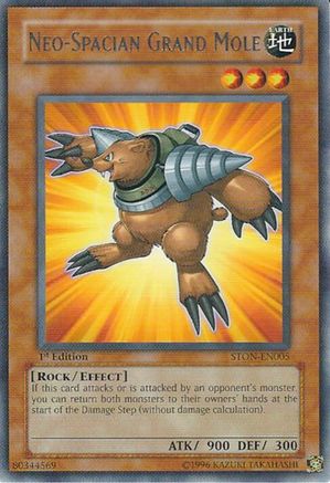 Neo-Spacian Grand Mole (STON-EN005) - Strike of Neos 1st Edition