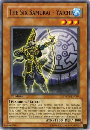 The Six Samurai - Yaichi (STON-EN007) - Strike of Neos Unlimited