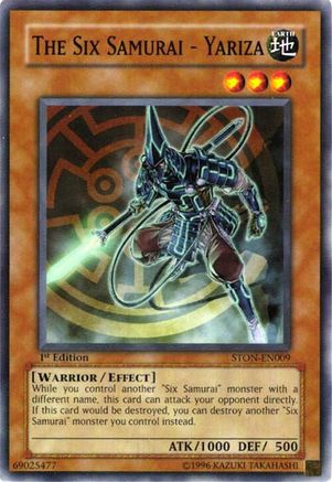 The Six Samurai - Yariza (STON-EN009) - Strike of Neos 1st Edition