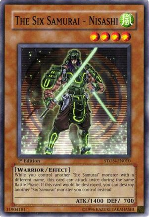 The Six Samurai - Nisashi (STON-EN010) - Strike of Neos 1st Edition