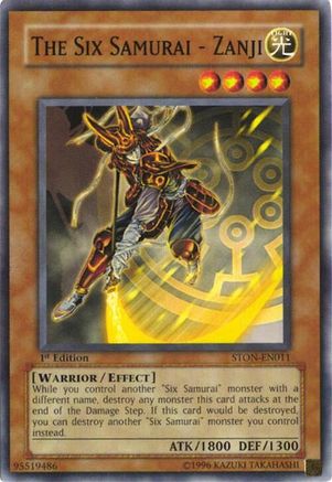 The Six Samurai - Zanji (STON-EN011) - Strike of Neos Unlimited