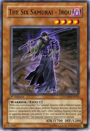 The Six Samurai - Irou (STON-EN012) - Strike of Neos Unlimited