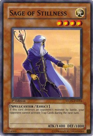 Sage of Stillness (STON-EN016) - Strike of Neos 1st Edition