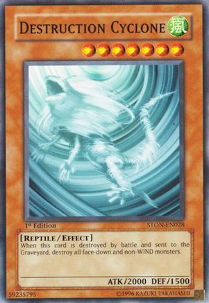 Destruction Cyclone (STON-EN028) - Strike of Neos Unlimited