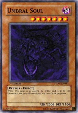 Umbral Soul (STON-EN030) - Strike of Neos 1st Edition