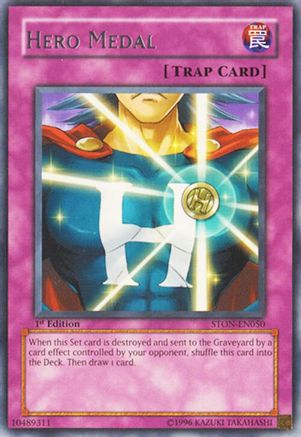 Hero Medal (STON-EN050) - Strike of Neos Unlimited