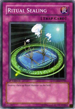 Ritual Sealing (STON-EN056) - Strike of Neos 1st Edition