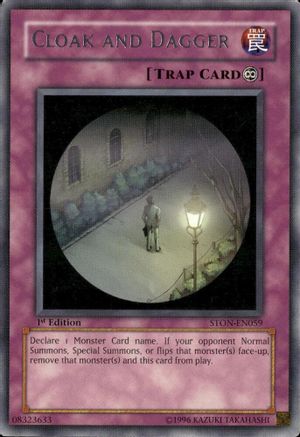 Cloak and Dagger (STON-EN059) - Strike of Neos 1st Edition