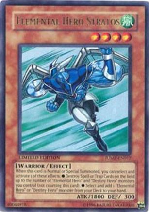 Elemental Hero Stratos (JUMP-EN012) - Shonen Jump Magazine Promos Limited