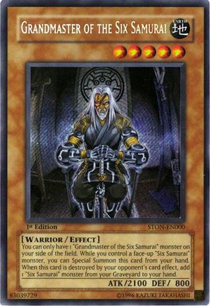 Grandmaster of the Six Samurai (STON-EN000) - Strike of Neos 1st Edition