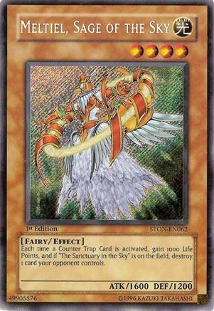 Meltiel, Sage of the Sky (STON-EN062) - Strike of Neos 1st Edition