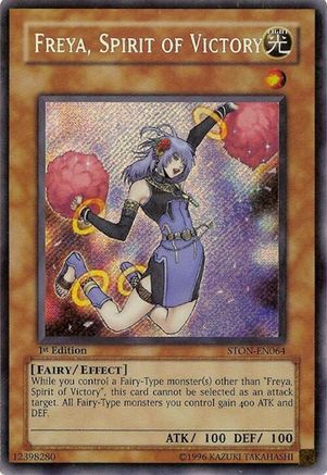 Freya, Spirit of Victory (STON-EN064) - Strike of Neos 1st Edition