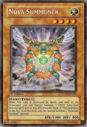 Nova Summoner (STON-EN065) - Strike of Neos 1st Edition