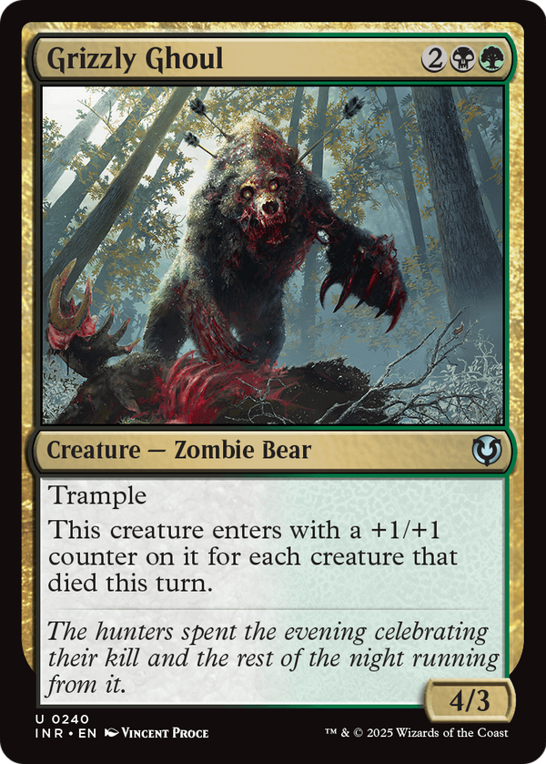 Grizzly Ghoul (INR-240) - Innistrad Remastered Foil