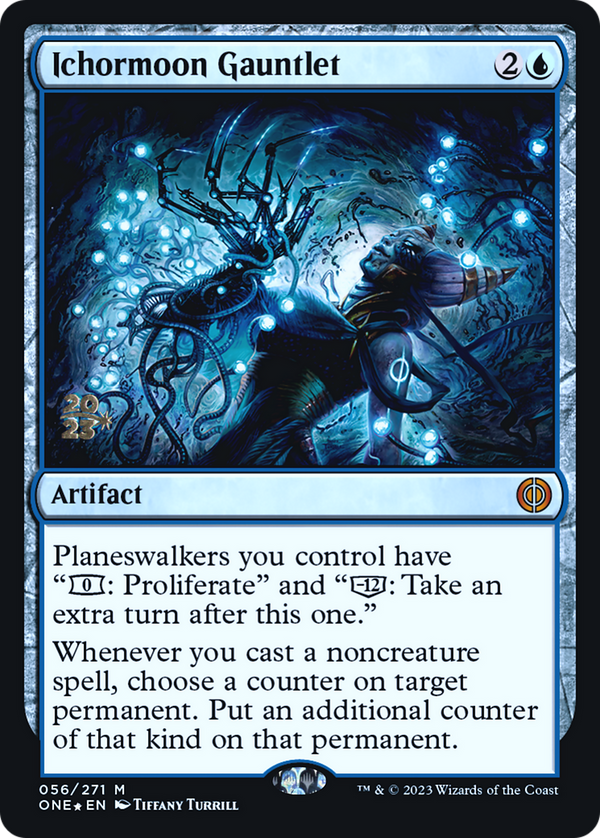Ichormoon Gauntlet (PRE-056) - Phyrexia: All Will Be One Promos Foil