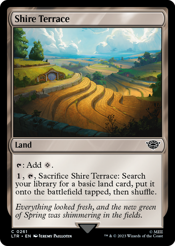 Shire Terrace (LTR-261) - The Lord of the Rings: Tales of Middle-earth Foil