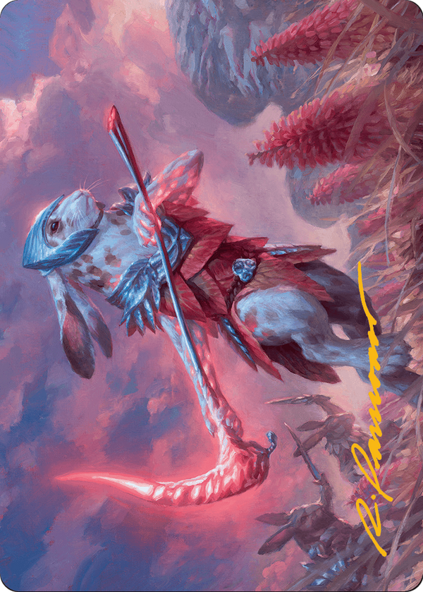 Baylen, the Haymaker // Baylen, the Haymaker (ABLB-025) - Bloomburrow Art Series (Borderless) Foil