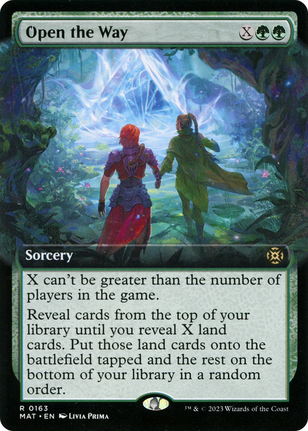 Open the Way (Extended Art) (MAT-163) - March of the Machine: The Aftermath: (Extended Art)