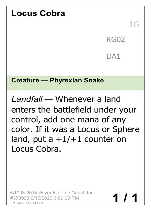 Locus Cobra (UNK-) - Unknown Event