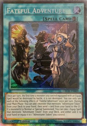 Fateful Adventure (CR) (GRCR-EN029) - The Grand Creators 1st Edition