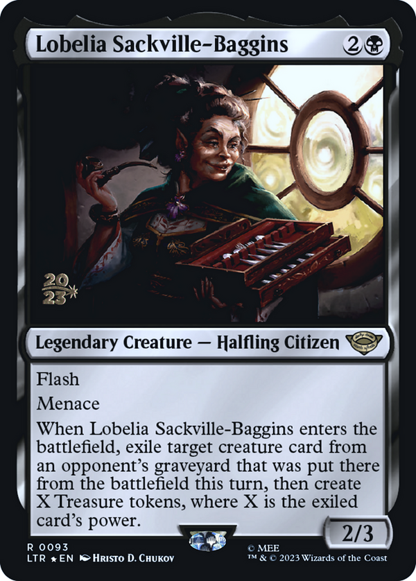 Lobelia Sackville-Baggins (0093) (PRE-093) - Tales of Middle-earth Promos Foil