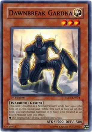 Dawnbreak Gardna (TAEV-EN024) - Tactical Evolution Unlimited