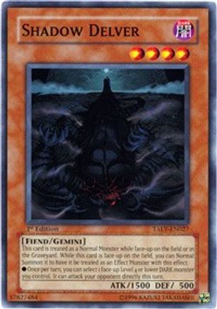 Shadow Delver (TAEV-EN027) - Tactical Evolution 1st Edition