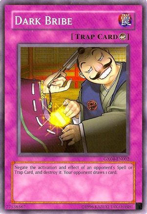 Dark Bribe (GX Tag Force 2) (GX04-EN002) - Yu-Gi-Oh! Video Game Promotional Cards Unlimited