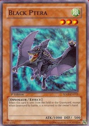 Black Ptera (SD09-EN012) - Structure Deck: Dinosaur's Rage 1st Edition