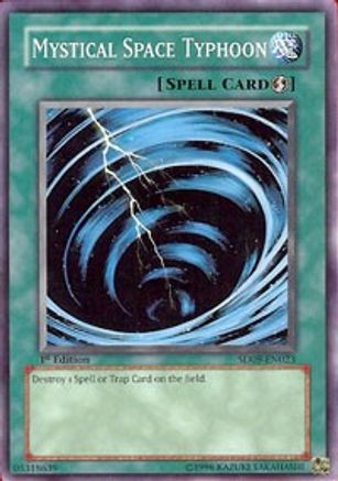 Mystical Space Typhoon (SD09-EN023) - Structure Deck: Dinosaur's Rage 1st Edition