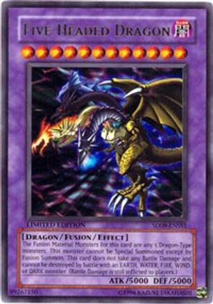 Five-Headed Dragon (SD09-ENSS1) - Structure Deck: Dinosaur's Rage Limited