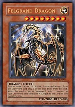 Felgrand Dragon (SDRL-EN001) - Structure Deck: Rise of the Dragon Lords 1st Edition