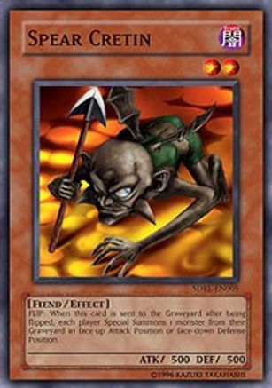 Spear Cretin (SDRL-EN005) - Structure Deck: Rise of the Dragon Lords 1st Edition