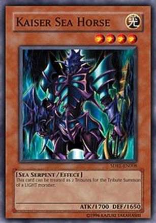 Kaiser Sea Horse (SDRL-EN008) - Structure Deck: Rise of the Dragon Lords 1st Edition