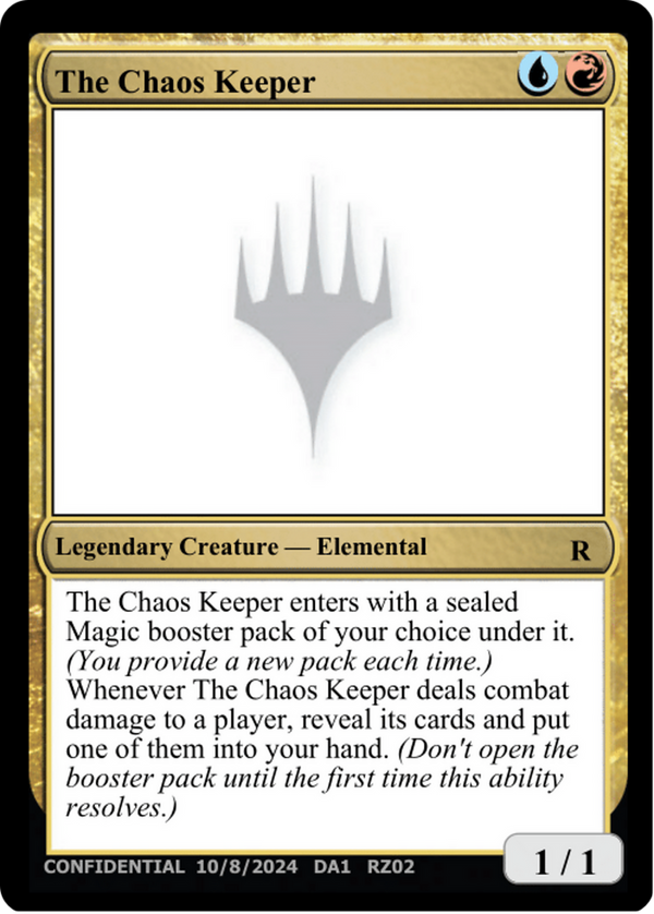 The Chaos Keeper (UNK-RZ02C) - Unknown Event