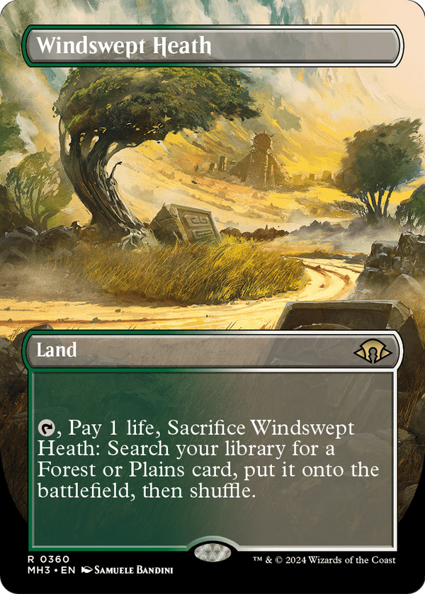 Windswept Heath (Borderless) (MH3-360) - Modern Horizons 3