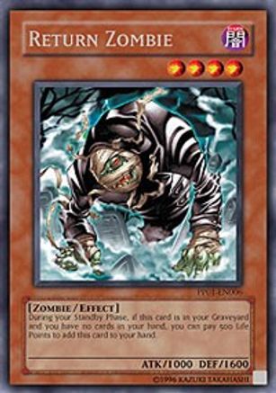 Return Zombie (PP01-EN006) - Premium Pack 1 Unlimited